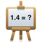 decimal to fractions icon